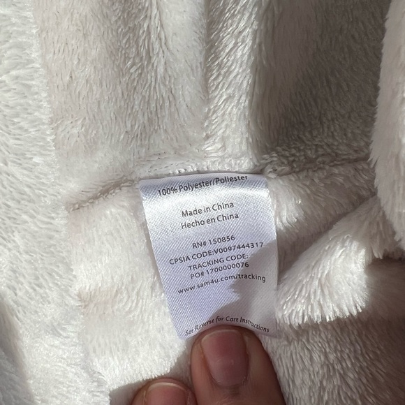 Zak and Zoey Baby Bath Robe | 0-9M - Picture 3 of 5